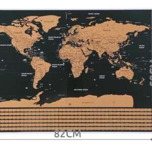 Nutrinamas pasaulio zemelapis
