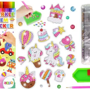 eng pl Diamond Embroidery Unicorn Sweet Mosaic Sticker Set 14963 1