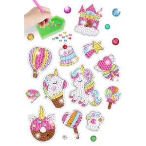 eng pl Diamond Embroidery Unicorn Sweet Mosaic Sticker Set 14963 2