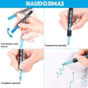 Konturiniai markeriai 12 vnt2