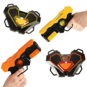 Laser paintball gun with infrared target set of 2 pcs 158507