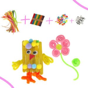 Creative handwork art set for children 1200el 133895