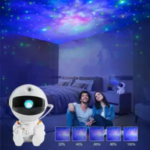 Kosmonautas - 3D LED bluetooth projektorius