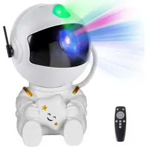 Kosmonautas - 3D LED bluetooth projektorius