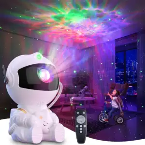 Kosmonautas - 3D LED bluetooth projektorius