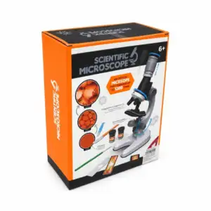 Mikroskopas vaikams 100x–1200x su LED – nuotrauka 6