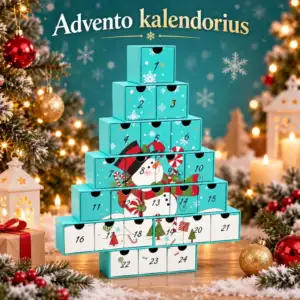 Advento kalendorius „Pasidaryk pats“ su 24 stalčiukais – nuotrauka 2