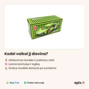 Sportinio automobilio konstruktorius – privalumai